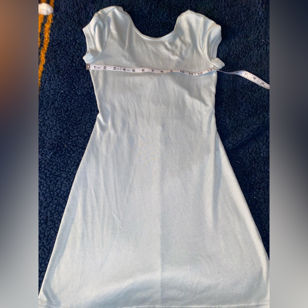 Rip curl light teal twist back dress in size XS.